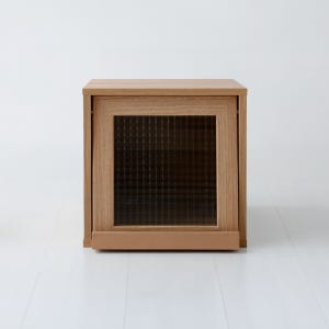 필몬 슬라이딩 수납함 HAM3939F 390x390x390mm, 1단, 캄포어베니어 7198.0781