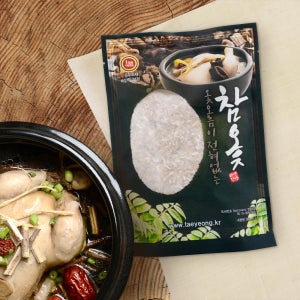 태영식품 국산 참옻 티백 옻오름없는 한방 삼계탕 백숙 재료 팩 120g x 60개