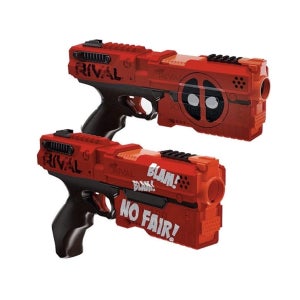 너프 라이벌 데드풀 크로노스 XVIII-500 블래스터 볼트 다트총 장난감총 듀얼팩