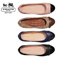 코치 여성용 브랜디 발레 좁은 발볼 (B) 플랫 슈즈 Brandi Ballet Flat