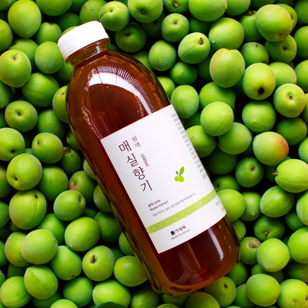 하동 수제 매실액기스 매실액 임산부 매실청 1000ml 매실원액