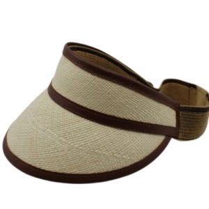 고급 여성 썬캡 라피아햇 밀짚 여름 챙모자 고퀄 핸드메이드 햇빛 차단 썬바이저 모자