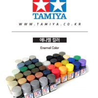 [TAMIYA] 타미야 에나멜 도색 도료 X-1 블랙 프라모델 건담 붓 도색 용품