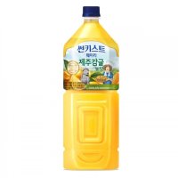 썬키스트 훼미리 제주감귤주스 2L X 6펫 감귤농장