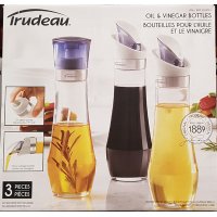 코스트코 Trudeau 투루도 오일 디스펜서 3pc (오일스프레이295ml X 1개+오일병295ml X 2개) 에어프라이어 사용