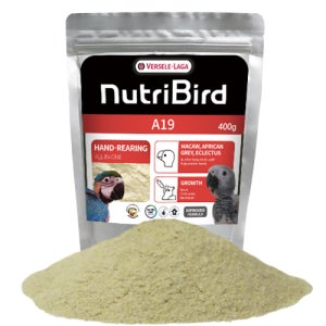 앵무새 이유식 버셀라가 뉴트리버드 A19 400g 새 앵무새 사료 먹이 모이 밥 간식 영양제 이유식