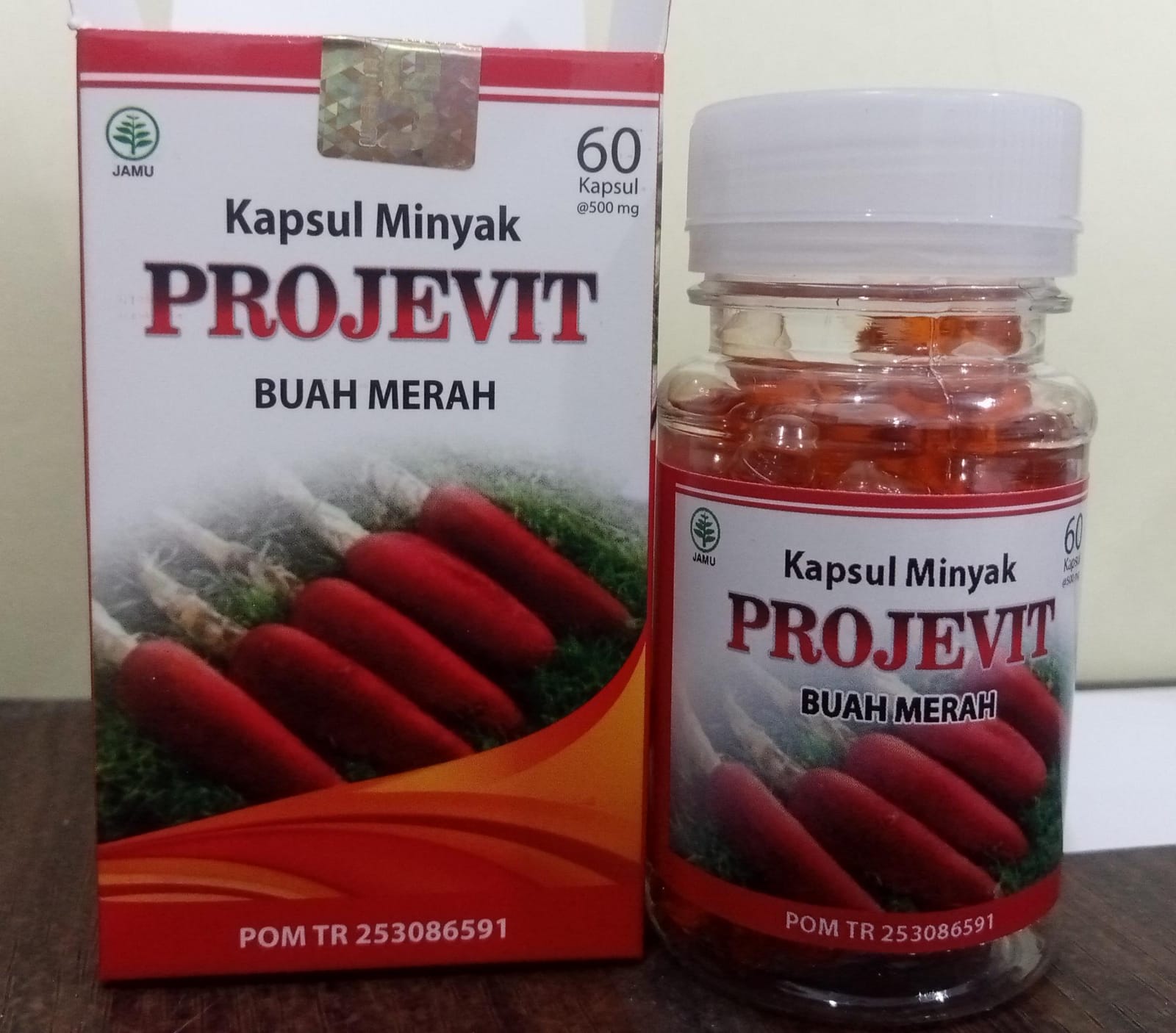 Projevit <b>부아메라 오일</b> 60캡슐 6병