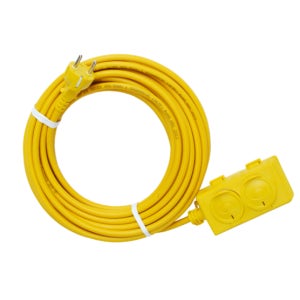 캠핑선 캠핑용 전기 리드선 연장선 작업선 전기선 전선 산업용 2구 10호