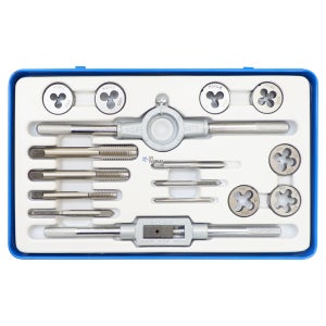 S툴맨 HSS 탭다이스SET (16PC) /M3-M12 나사산가공