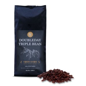 더블데이 / 트리플빈 커피 원두 1KG / 100% 아라비카 싱글 오리진 블랜딩 최적의 로스팅 / 콜롬비아 과테말라 에티오피아 브라질