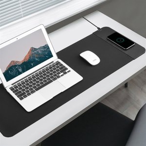 10W 고속 무선충전+마우스패드 길이가 긴 장패드