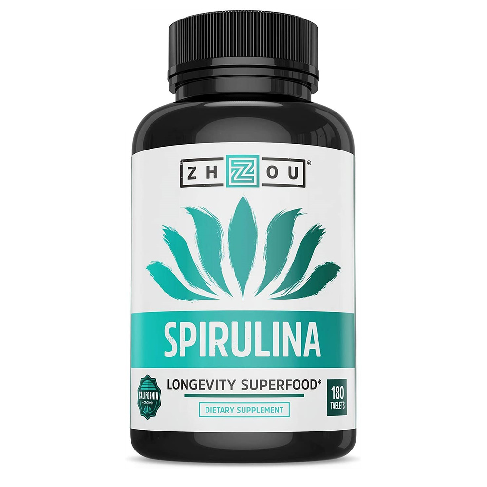 Zhou Nutrition <b>Spirulina</b> 조우 뉴트리션 <b>스피루리나</b> 타블렛 180정
