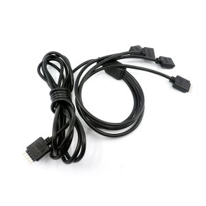 RGBW용 5핀 커넥터 멀티연장선/RGBW RGB용 블루투스 무선 LED모듈 연장선/LED바 4개까지/튜닝DIY/실내인테리어DIY