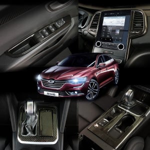 SM6 튜닝 카본 실내 몰딩 용품