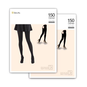 발렌티노루디 150D 언더존 오픈스타킹(밑이트인) VLC1150