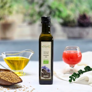 2025년 10월 최신 통관 유기농 냉압착 아마씨유 100% 최상급 제품 그라포일라