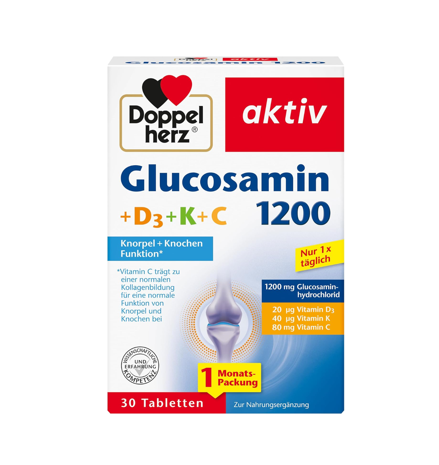도펠헤르츠 글루코사민 1200 30정 doppelherz glucosamin 1200