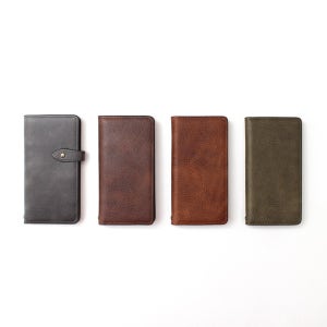 아이폰SE2 2020 지갑형 천연소가죽 빈티지오일 수제 핸드폰케이스