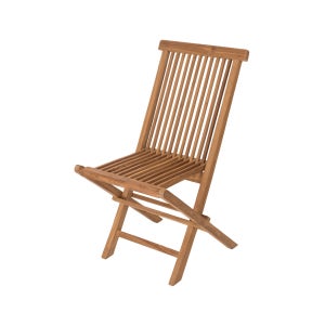 [930퍼니처] 티크폴딩체어 야외용의자 카페 인테리어 베란다 테라스 의자 MEM