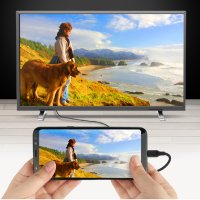 코시 타입C HDMI 미러링 케이블 / 스마트폰 노트북 TV연결 4K UHD 미라캐스트