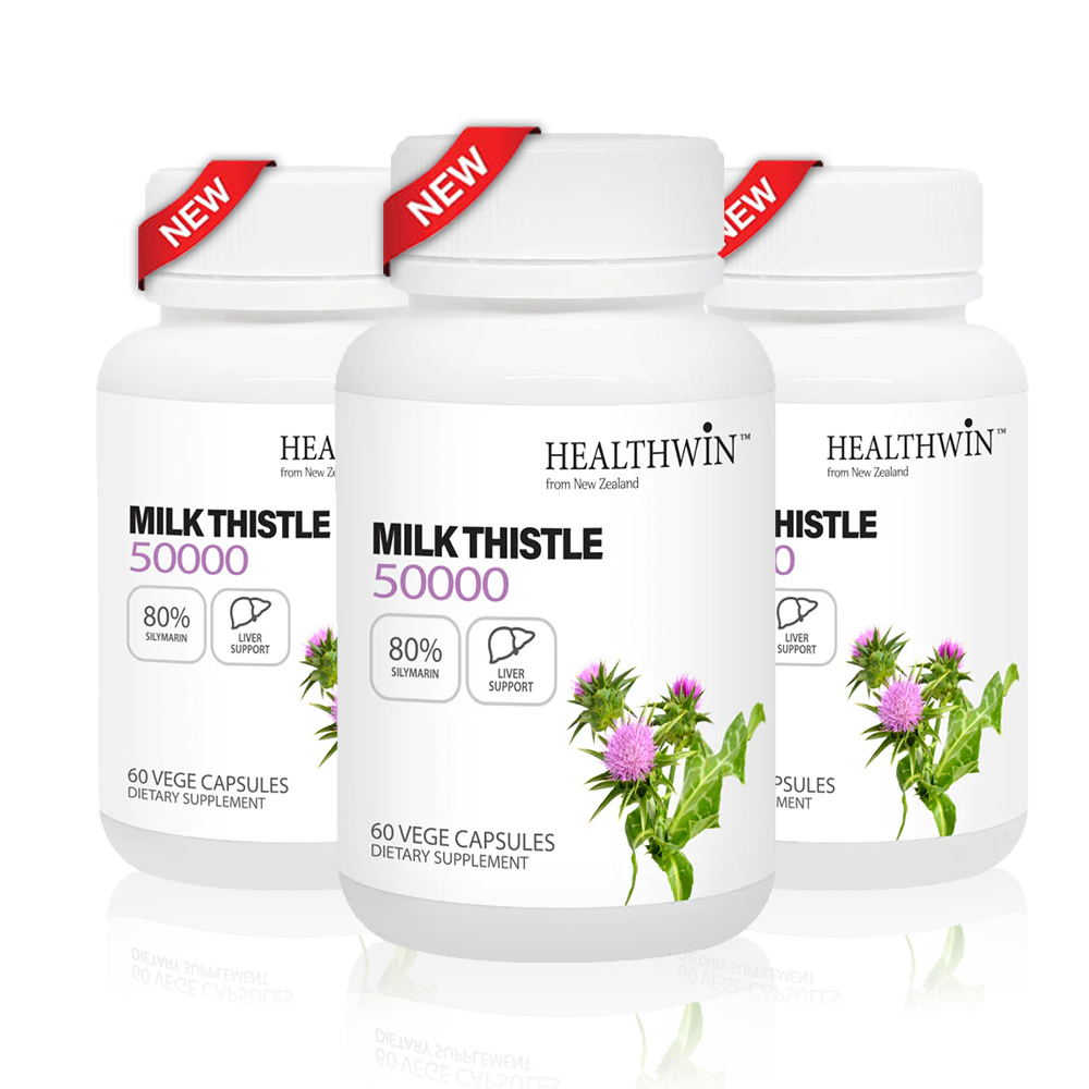 헬스윈 고함량 헬퍼 밀크씨슬 50000mg 실리마린 400mg x3병 6개월
