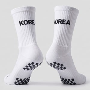 KOREA 논슬립 축구 풋살 양말 얇은 하프 삭스