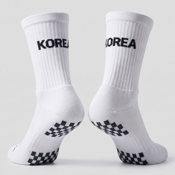 양말파는 양파샵 KOREA 논슬립 축구 풋살 양말 얇은 하프 삭스
