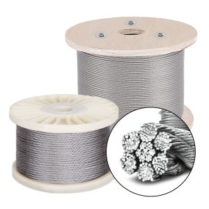 스텐 와이어로프 200M롤 sus304 굵은 와이어줄 2.0mm