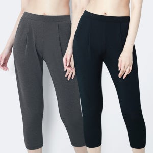 [플렉스] BWT0018 BYC 보디드라이 쿨 냉감 여자 이지웨어 바지