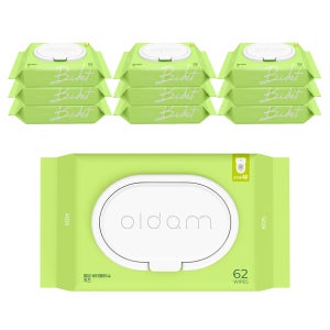 올담 키즈 비데물티슈 캡형 62매 10팩