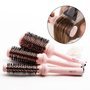 핫컬링 3종 단품 롤브러쉬 열전도율이 높은 신개념 고급 드라이 헤어브러쉬