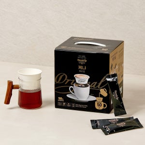 핸드립 드립커피 오리지널 케냐 50개입(분쇄원두+커피필터)