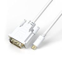 USB C to DVI 케이블 1.8M C타입 노트북 PC 모니터 확장