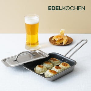 에델코첸 스텐 인덕션 가벼운 코팅팬 계란말이팬 뚜껑포함