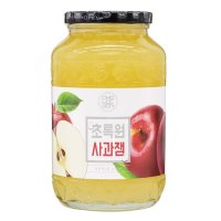 간편한 식빵 와플 과자 달콤한 간식 초록원 사과잼 1kg