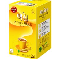 맥심 모카골드 연아 박서준 사무실 커피믹스 200t+10t