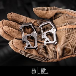 헥스 카라비너 멀티툴 EDC 박스컷터 키링 미니멀티툴