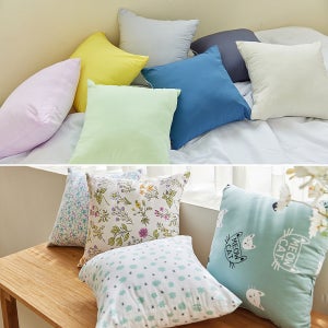 국내산 먼지없는 러빗워싱 소파 거실 무지 쿠션커버 30 35 40 45 50 60