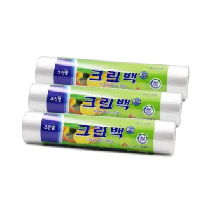 크린랩 크린롤백 일회용 위생백 롤타입 L(대형), 200매, 3개