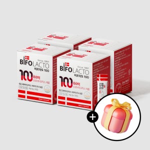 비포락토100 프로바이오틱스 덴마크 유산균 100억 신바이오틱스 30포, 4개