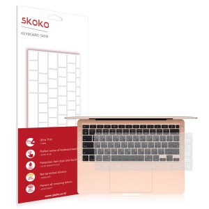 스코코 맥북에어 2020 13인치 키스킨 키보드 덮개 커버 + 트랙패드 필름