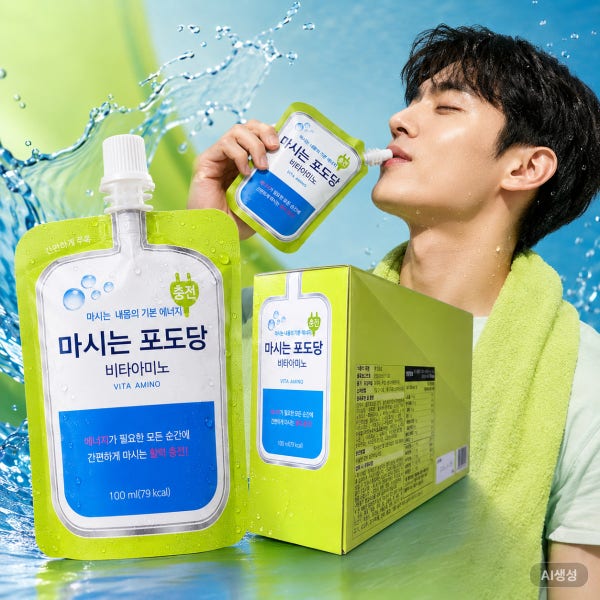 1상자 마시는 포도당 비타아미노 먹는 비타민 아미노산