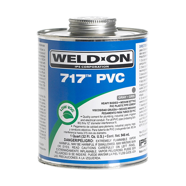 미국산 웰드온 717 PVC 용해성접착제 투명, 250g, 1개