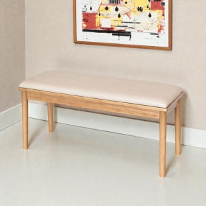 이즈네이처 솔리드 원목 벤치의자 2인용 식탁의자