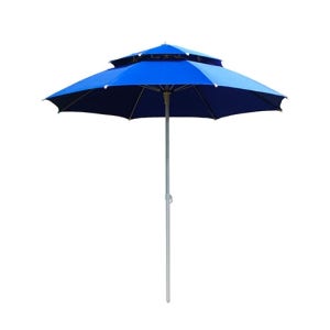 [렌탈] 블루 파라솔 렌탈 2단파라솔 대여 행사용품 임대