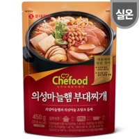 롯데푸드 쉐푸드 의성마늘햄 부대찌개 450g