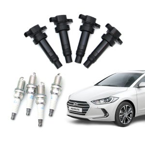 아반떼AD 점화플러그 점화코일 교체 세트 이그니션코일