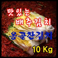 옹골찬김치- 10kg(고춧가루(중국산)를 제외한 모든 재료 국내산)/포기김치/배추김치/감칠맛, 익어도 아삭하고 신선한 맛!