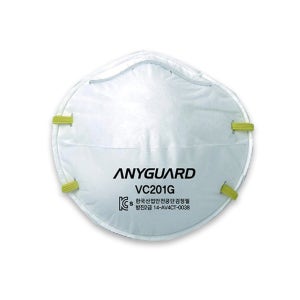 애니가드 방진마스크 산업용 분진 2급마스크 일반 201G (1개) 20개단위 구매가능