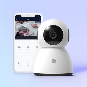 에디트홈 홈캠 Pro 가정용 cctv 홈카메라 펫캠 아기 강아지 베이비캠 헤이홈